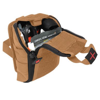 Premium Tactical IFAK Kit w Rip - Away Velcro, SOF Tourniquet & CELOX - Get Tight Gear