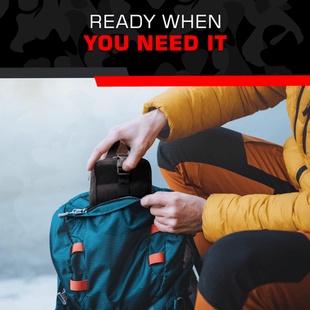 Premium Trauma IFAK Compact Kit with CAT Tourniquet & Chest Seals - Get Tight Gear
