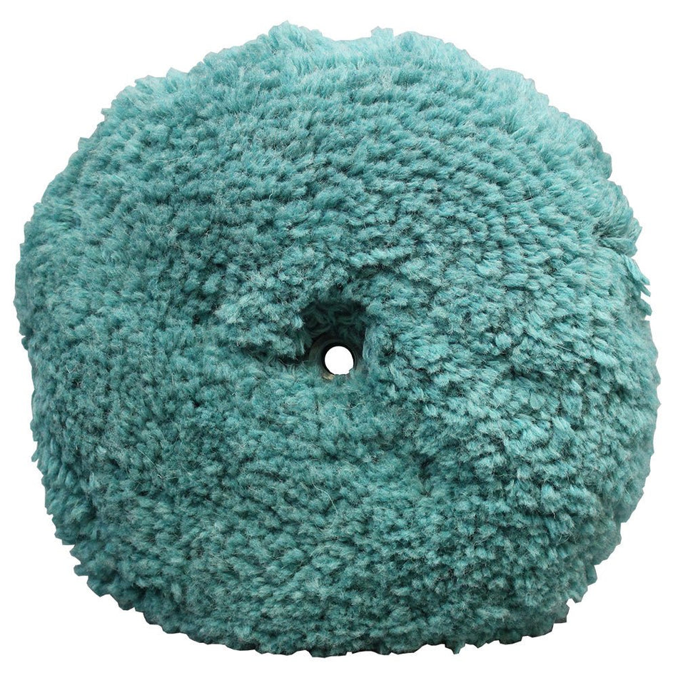 Presta Green Double - Sided Wool Light Cutting/Polish Pad - 9" - Get Tight Gear