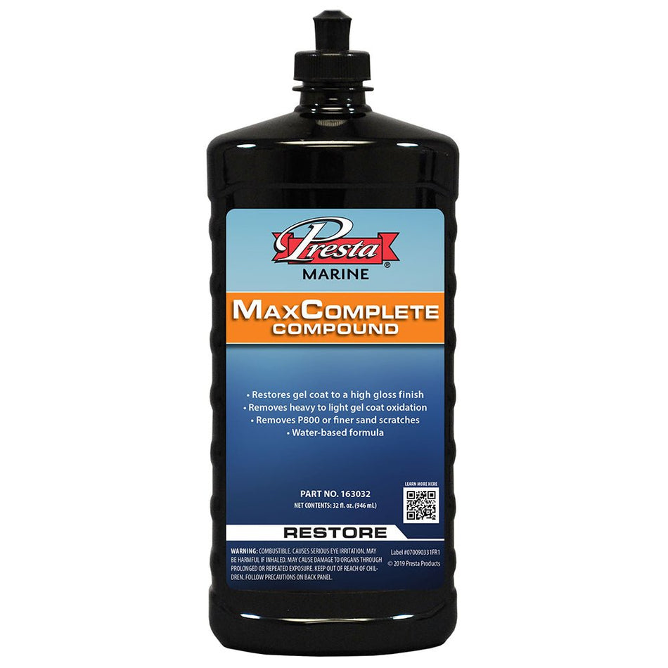 Presta MaxComplete Compound - 32oz - Get Tight Gear