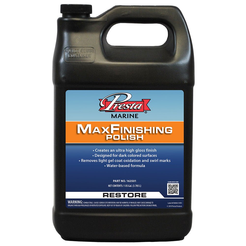 Presta MaxFinishing Polish - 1 - Gallon - Get Tight Gear