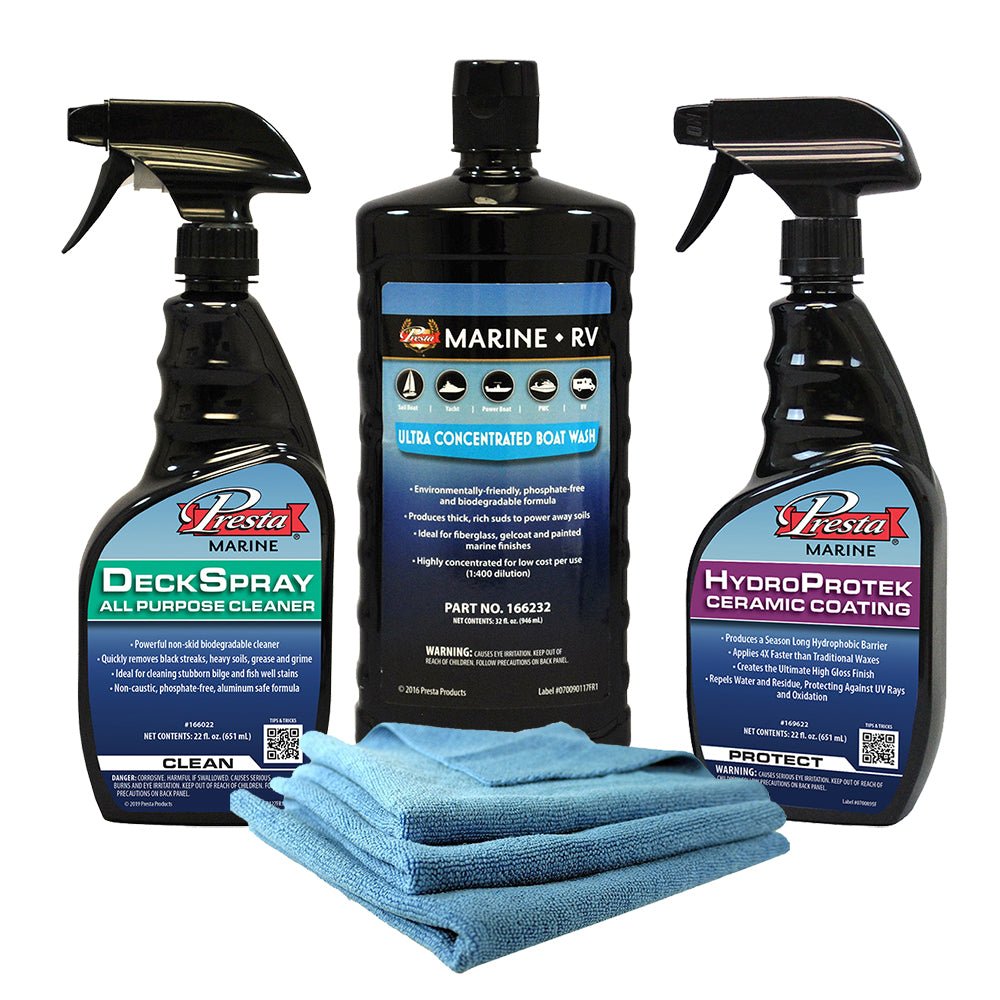 Presta New Boat Owner Cleaning Kit - Get Tight Gear