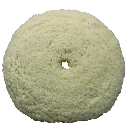 Presta White Wool Aggressive Cutting Pad - 9" - Get Tight Gear