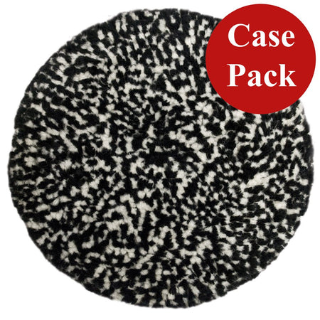Presta Wool Compounding Pad - Black & White Heavy Cut - *Case of 12* - Get Tight Gear