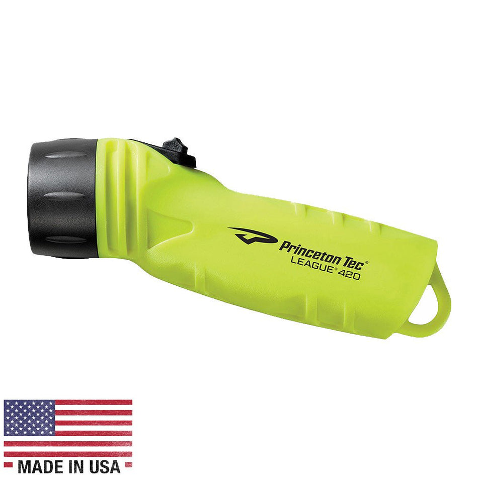 Princeton Tec League LED Flashlight - Neon Yellow - Get Tight Gear