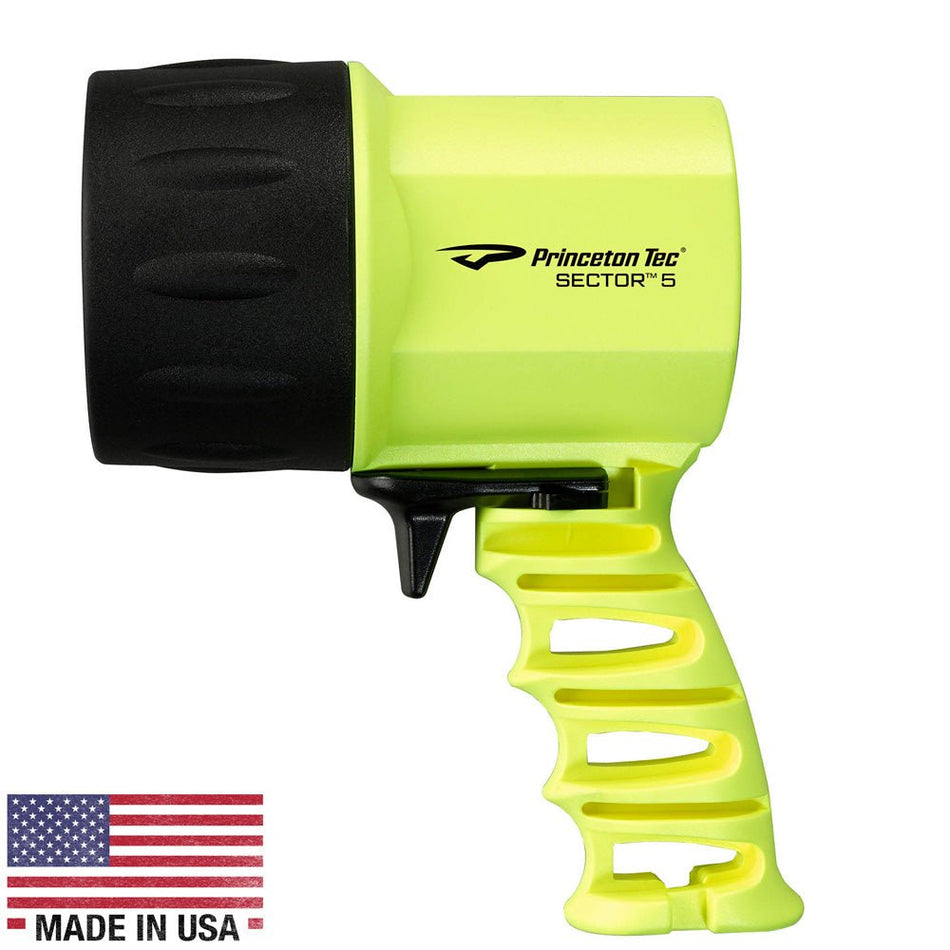 Princeton Tec Sector 5 LED Light - Neon Yellow - Get Tight Gear