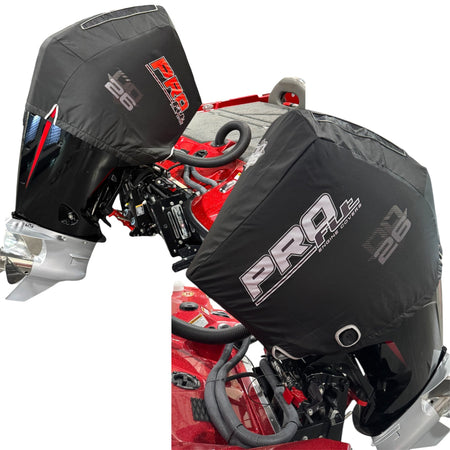PRO Fit Engine Cover by DD26 Fishing fits the Mercury 4 - Stroke Pro XS 200 - 300, V8 Engines - Get Tight Gear