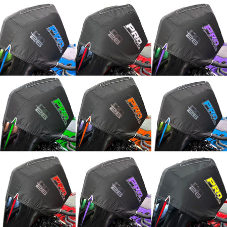 PRO Fit Engine Cover by DD26 Fishing fits the Mercury 4 - Stroke Pro XS 200 - 300, V8 Engines - Get Tight Gear