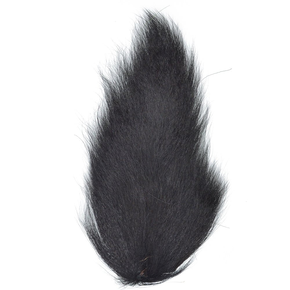 Pro Grade Medium Bucktails Master Pack - 3 Colors - Black Red Orange Tube Fly Streamer Deer Tail Hair - Get Tight Gear