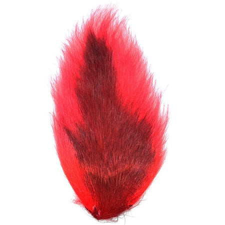 Pro Grade Medium Bucktails Master Pack - 3 Colors - Black Red Orange Tube Fly Streamer Deer Tail Hair - Get Tight Gear