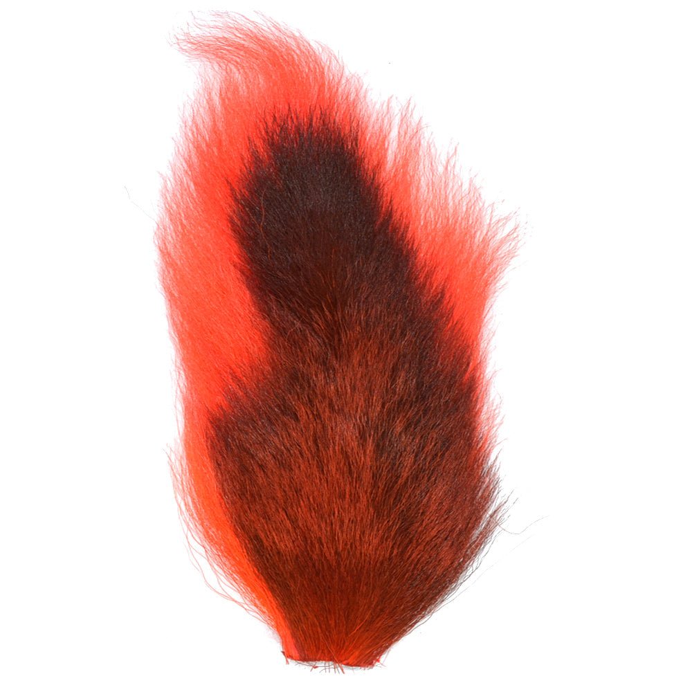 Pro Grade Medium Bucktails Master Pack - 3 Colors - Black Red Orange Tube Fly Streamer Deer Tail Hair - Get Tight Gear