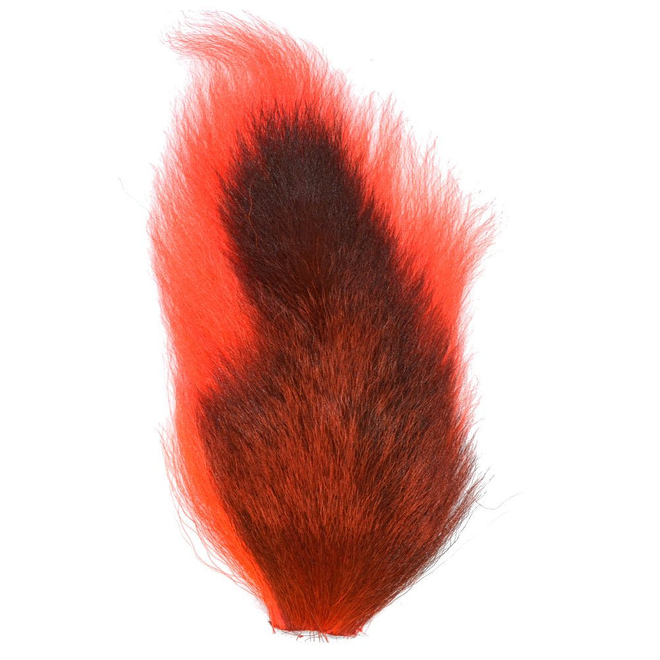 Pro Grade Medium Bucktails Master Pack - 3 Colors - Black Red Orange Tube Fly Streamer Deer Tail Hair - Get Tight Gear