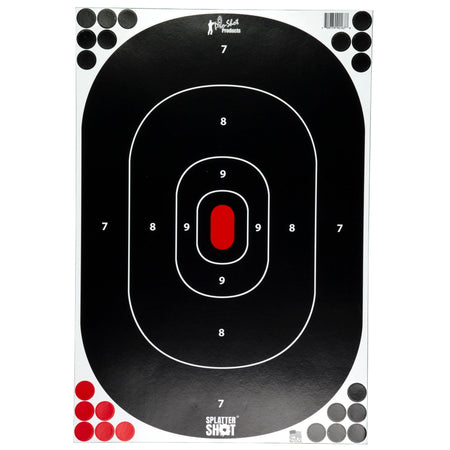 PRO - SHOT TARGET 12X17 SILH P&S 5PK - Get Tight Gear