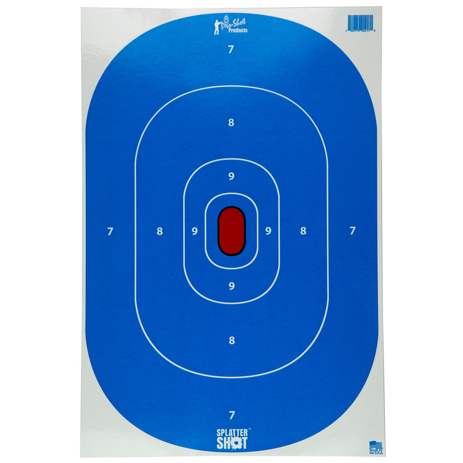 PRO - SHOT TARGET 12X18 SILH IN TP 8PK - Get Tight Gear