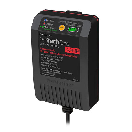 ProMariner ProTechOne - 4 AMP - AC Inlet - Get Tight Gear