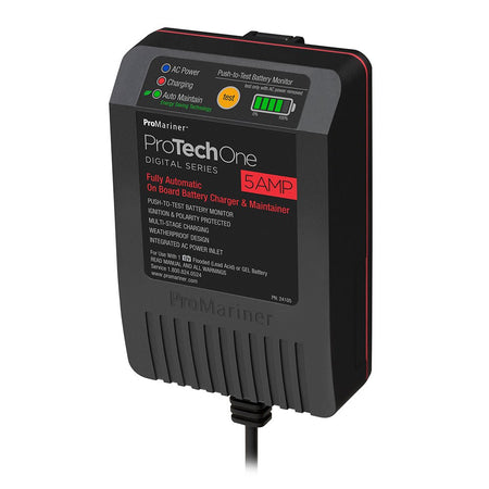 ProMariner ProTechOne - 5 AMP - AC Inlet - Get Tight Gear
