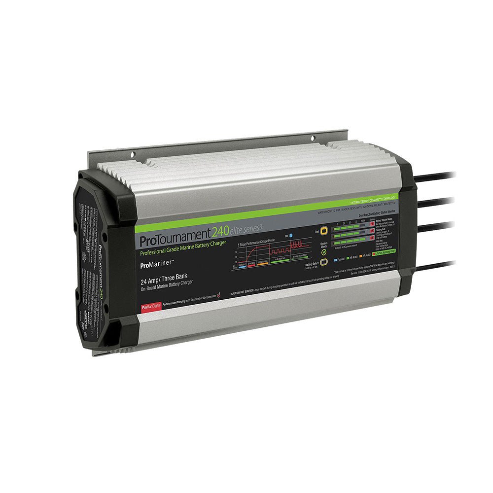 ProMariner ProTournament 240 Elite Series3 3 - Bank On - Board Marine Battery Charger - Get Tight Gear