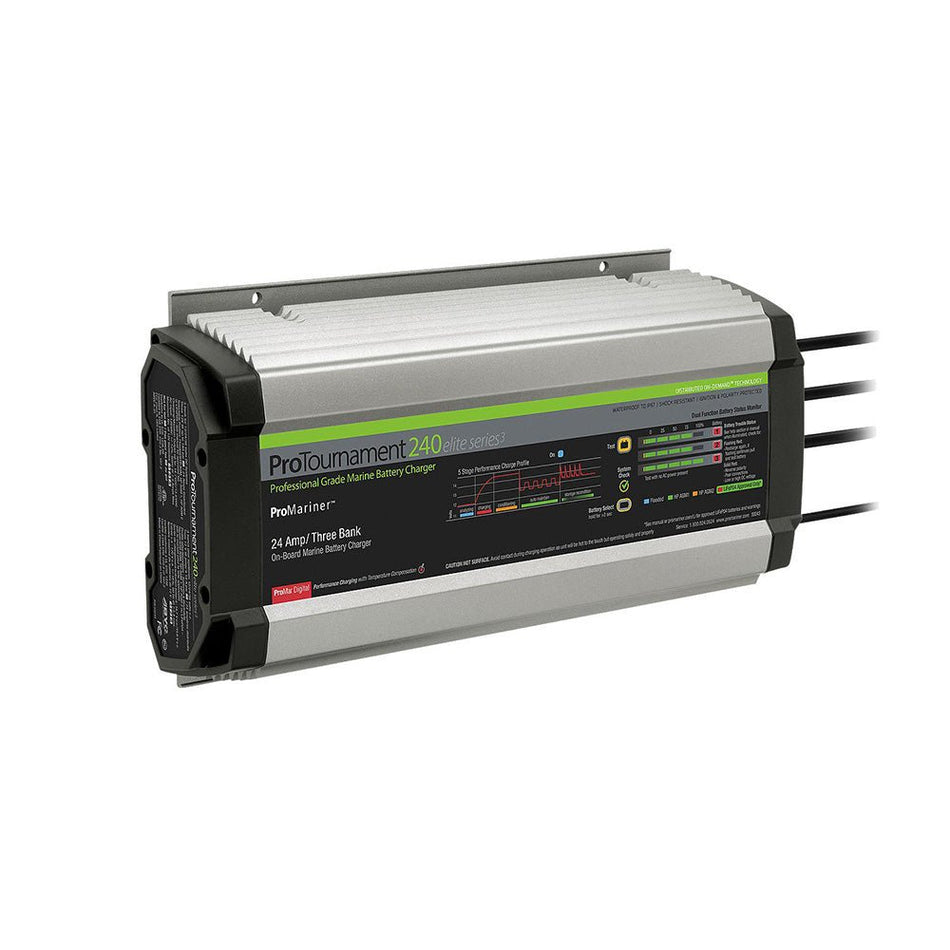 ProMariner ProTournament 240 Elite Series3 3 - Bank On - Board Marine Battery Charger - Get Tight Gear