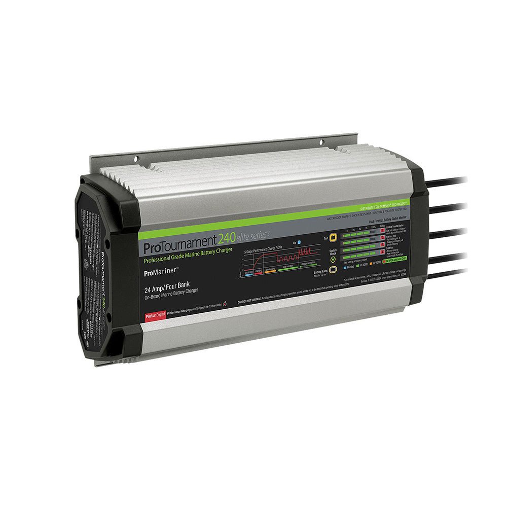 ProMariner ProTournament 240 Elite Series3 4 - Bank On - Board Marine Battery Charger - Get Tight Gear