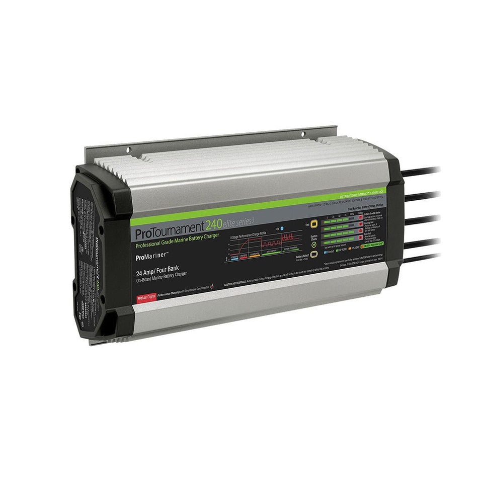 ProMariner ProTournament 240 Elite Series3 4 - Bank On - Board Marine Battery Charger - Get Tight Gear