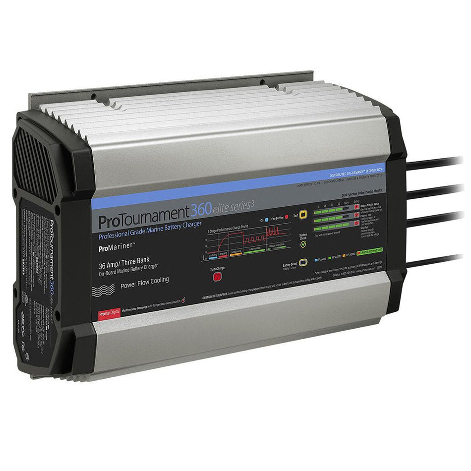 ProMariner ProTournament 360 Elite Series3 3 - Bank On - Board Marine Battery Charger - Get Tight Gear