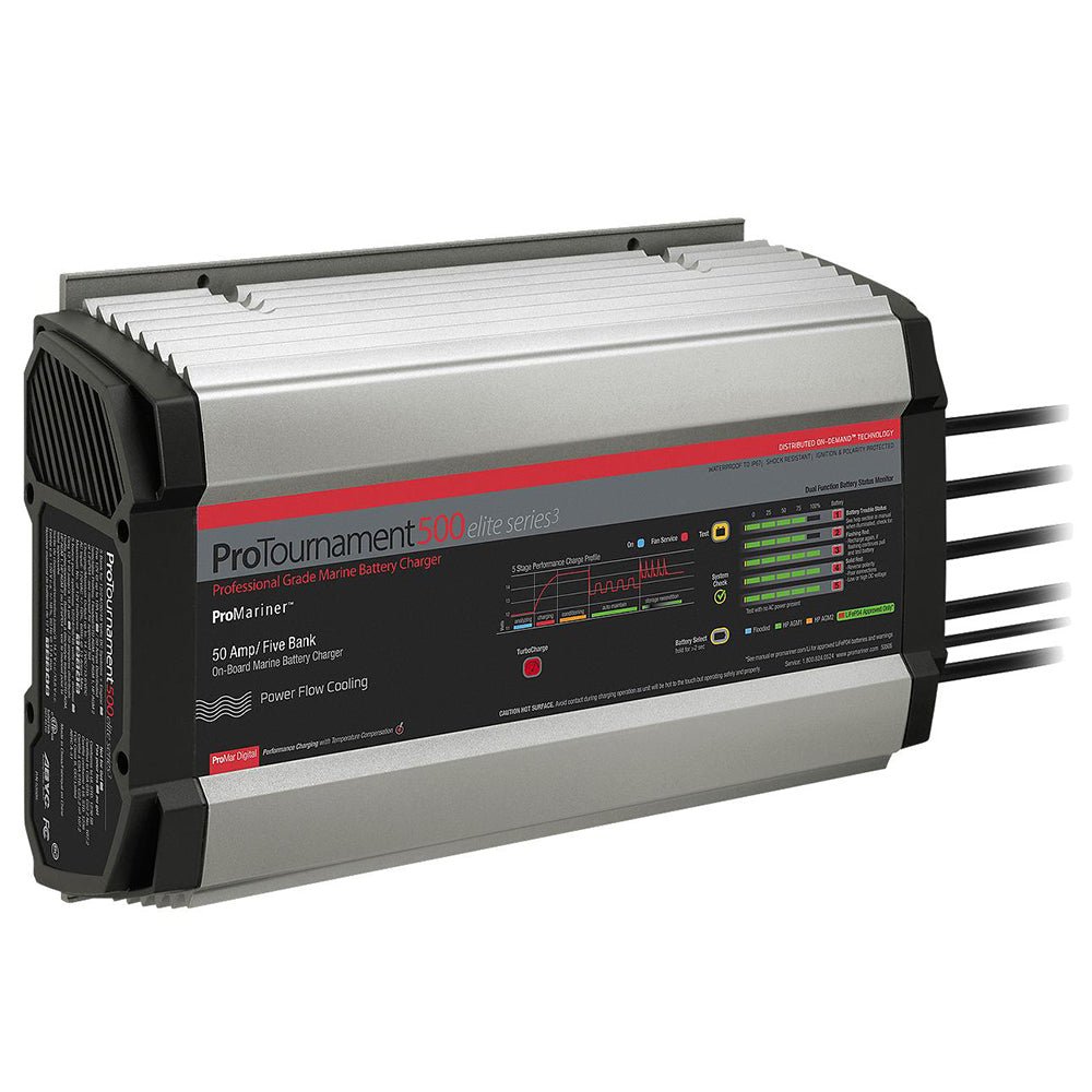 ProMariner ProTournament 500 Elite Series3 5 - Bank On - Board Marine Battery Charger - Get Tight Gear