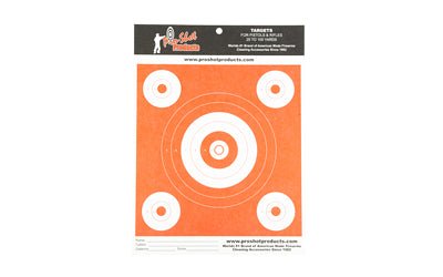 PROSHOT 6 BULLSEYE DAY GLOW ORANGE - Get Tight Gear