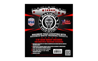 PROSHOT MXM WHITE PISTOL TRNG 6PK - Get Tight Gear