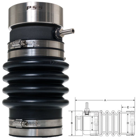 PSS Shaft Seal 1 - 1/2" Shaft 3 - 1/4" Tube - Get Tight Gear