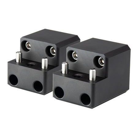 PTM Edge Board Rack Mount - 4 Bolt - Black - Pair - Get Tight Gear