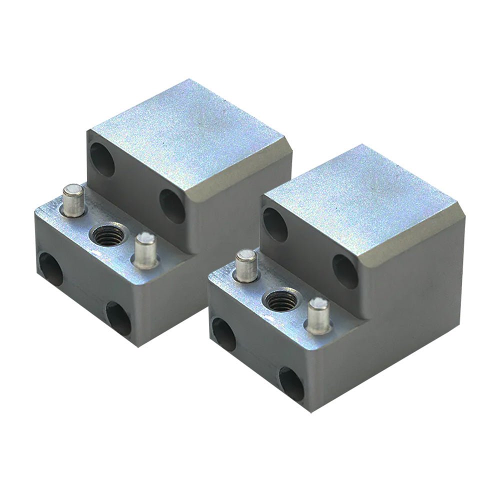 PTM Edge Board Rack Mount - 4 Bolt - Grey - Pair - Get Tight Gear