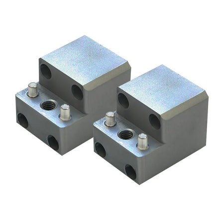 PTM Edge Board Rack Mount - 4 Bolt - Grey - Pair - Get Tight Gear