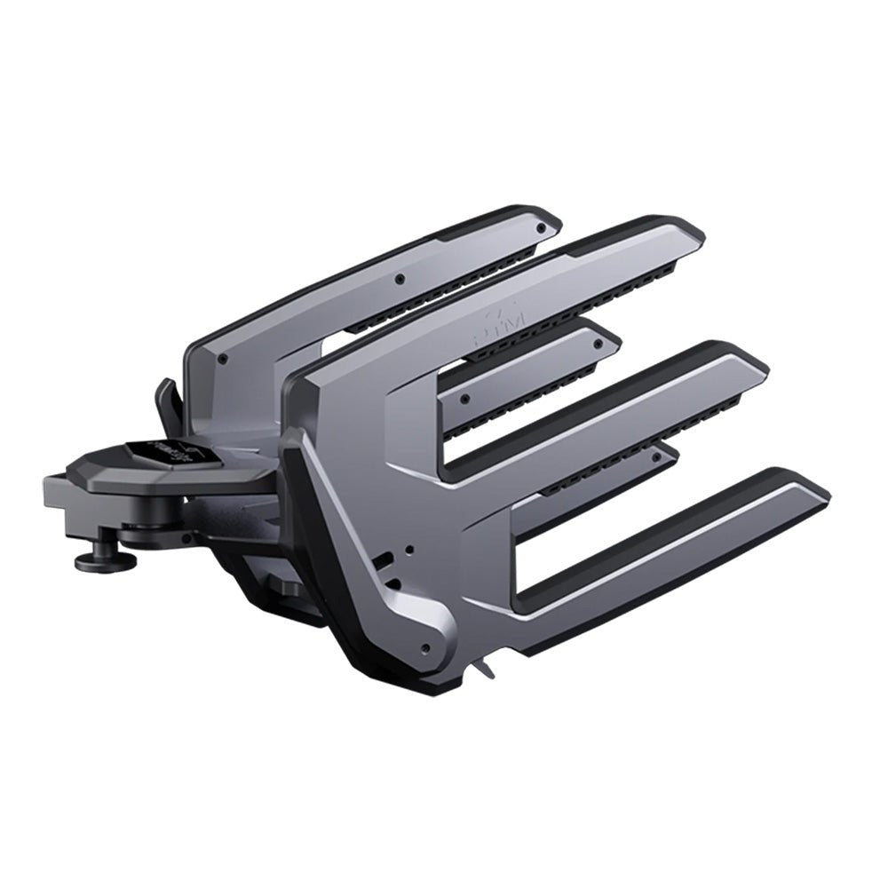 PTM Edge ClampForce 3.0 Clamping Wake Board Rack - Pair - Grey - Get Tight Gear