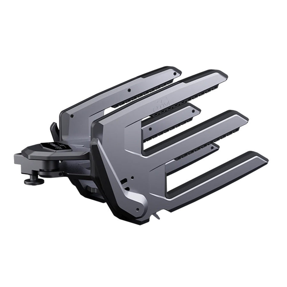 PTM Edge ClampForce 3.0 Clamping Wake Board Rack - Pair - Grey - Get Tight Gear