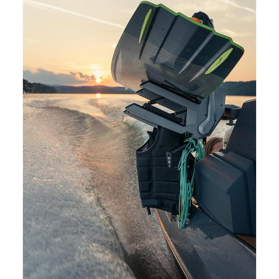PTM Edge ClampForce 3.0 Clamping Wake Board Rack - Pair - Grey - Get Tight Gear