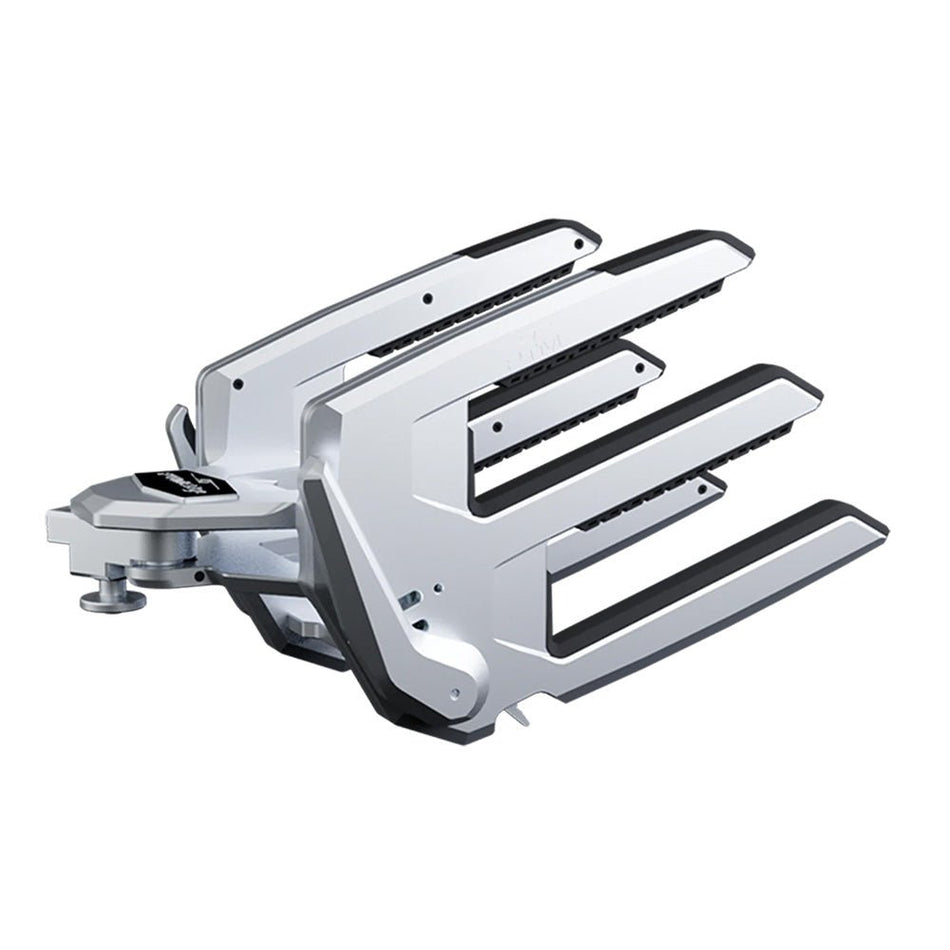 PTM Edge ClampForce 3.0 Clamping Wake Board Rack - Pair - Silver - Get Tight Gear