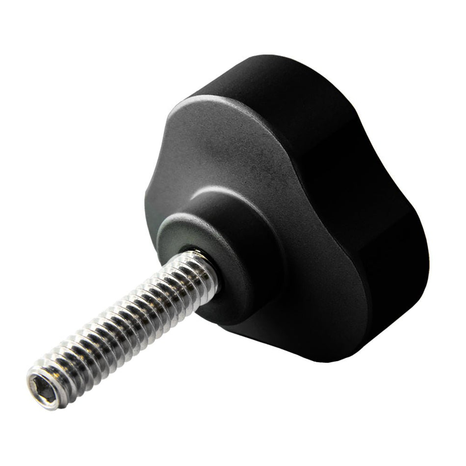 PTM Edge KNB - 17 Replacement Knob f/UCX - 17 PRO Mirror - Black - Get Tight Gear