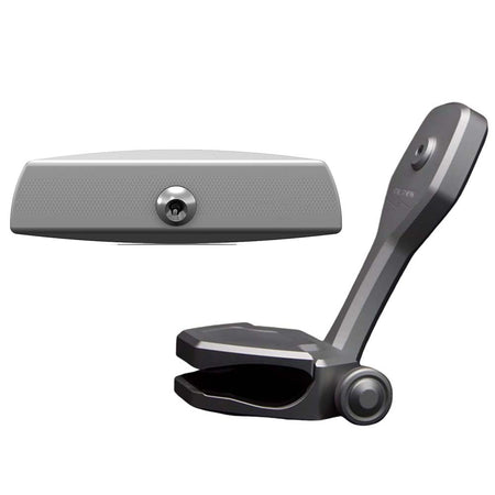 PTM Edge Mirror/Bracket Kit w/VR - 140 Elite Mirror & ZXR - 320 (Titanium Grey) - Get Tight Gear