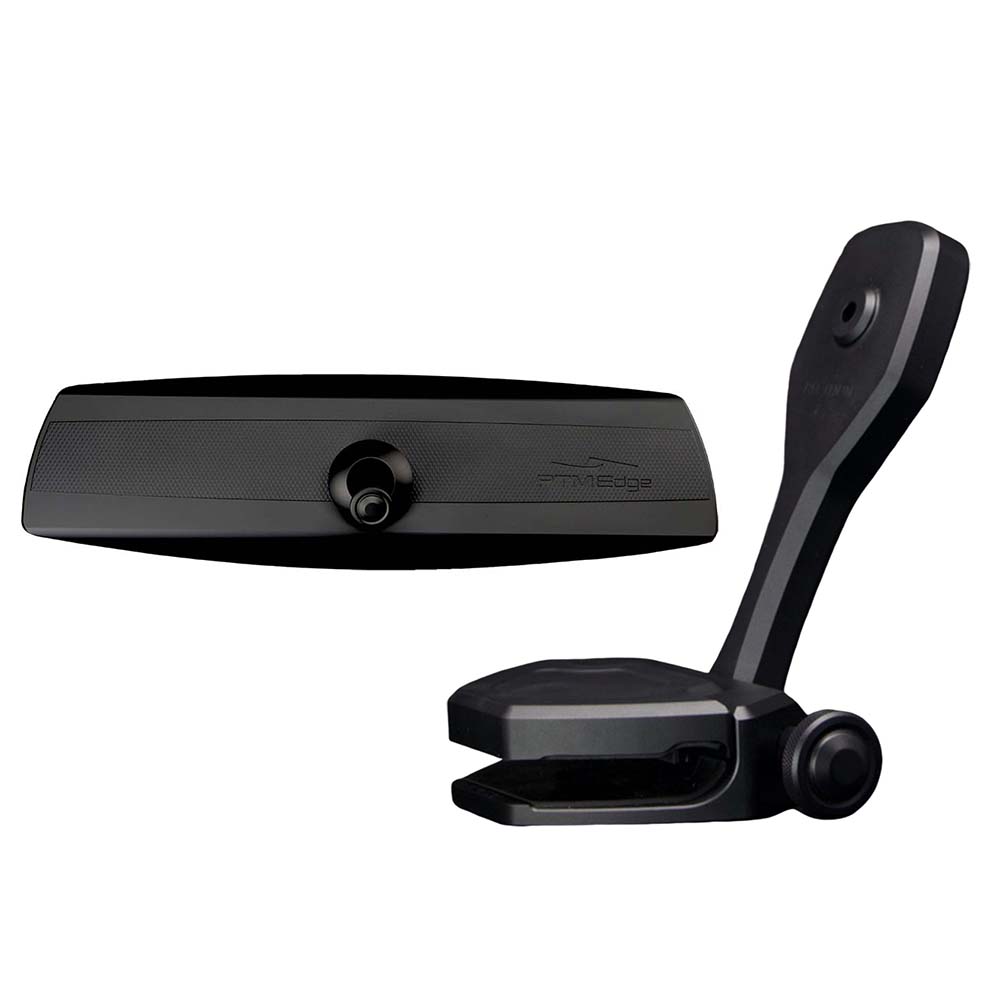 PTM Edge Mirror/Bracket Kit w/VR - 140 Elite Mirror & ZXR - 360 (Black) - Get Tight Gear