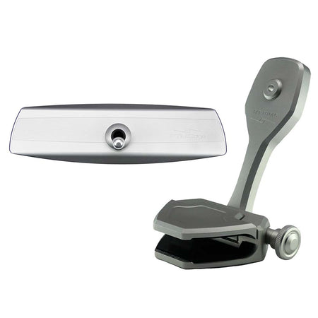 PTM Edge Mirror/Bracket Kit w/VR - 140 Elite Mirror & ZXR - 360 (Silver) - Get Tight Gear