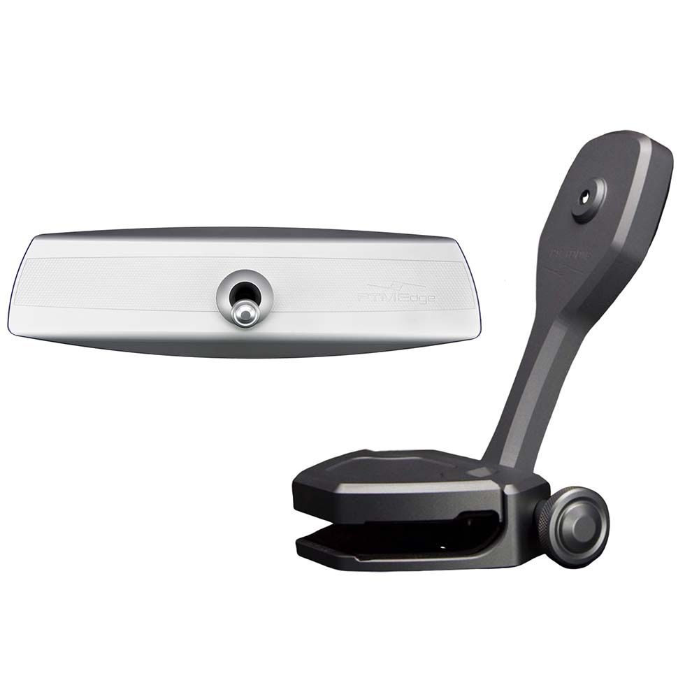 PTM Edge Mirror/Bracket Kit w/VR - 140 Elite Mirror & ZXR - 360 (Titanium Grey) - Get Tight Gear