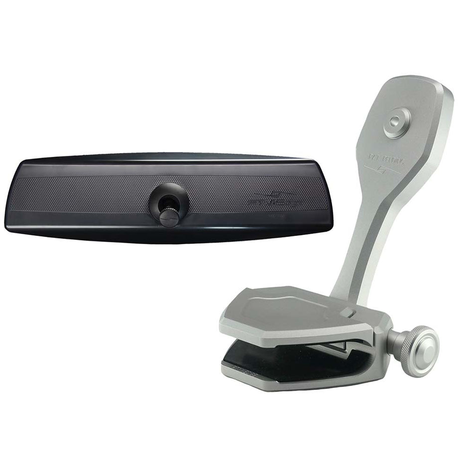 PTM Edge Mirror/Bracket Kit w/VR - 140 PRO Mirror & ZXR - 300 (Silver) - Get Tight Gear