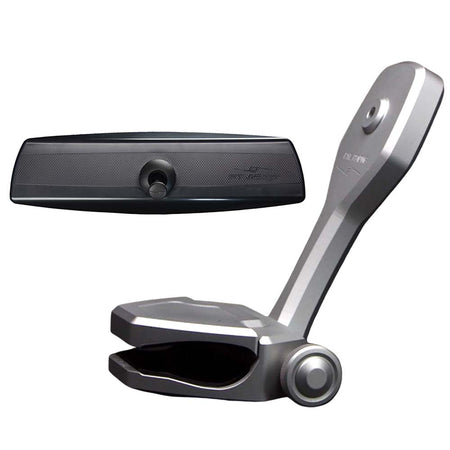 PTM Edge Mirror/Bracket Kit w/VR - 140 PRO Mirror & ZXR - 320 (Silver) - Get Tight Gear