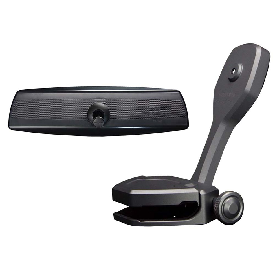 PTM Edge Mirror/Bracket Kit w/VR - 140 PRO Mirror & ZXR - 360 (Titanium Grey) - Get Tight Gear