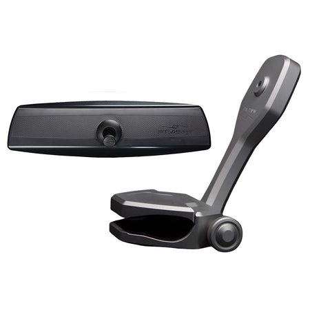 PTM Edge Mirror/Bracket Kit w/VR - 140 PRO Mirror & ZXR - 361 (Titanium Grey) - Get Tight Gear