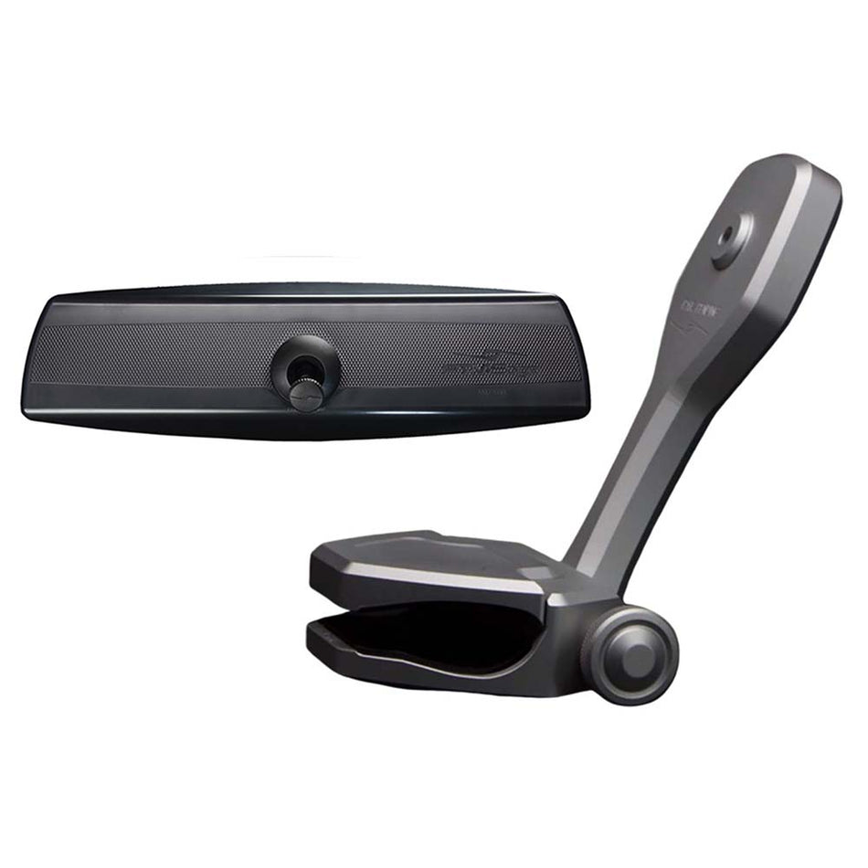 PTM Edge Mirror/Bracket Kit w/VR - 140 PRO Mirror & ZXR - 361 (Titanium Grey) - Get Tight Gear