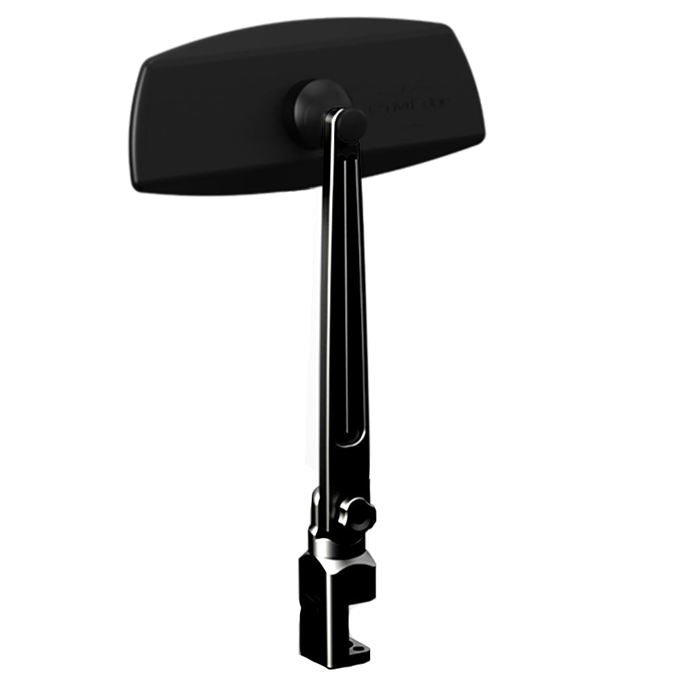 PTM Edge Pontoon Mirror/Bracket Kit w/VR - 100 Pro & PCX - 200 (Black) - Get Tight Gear