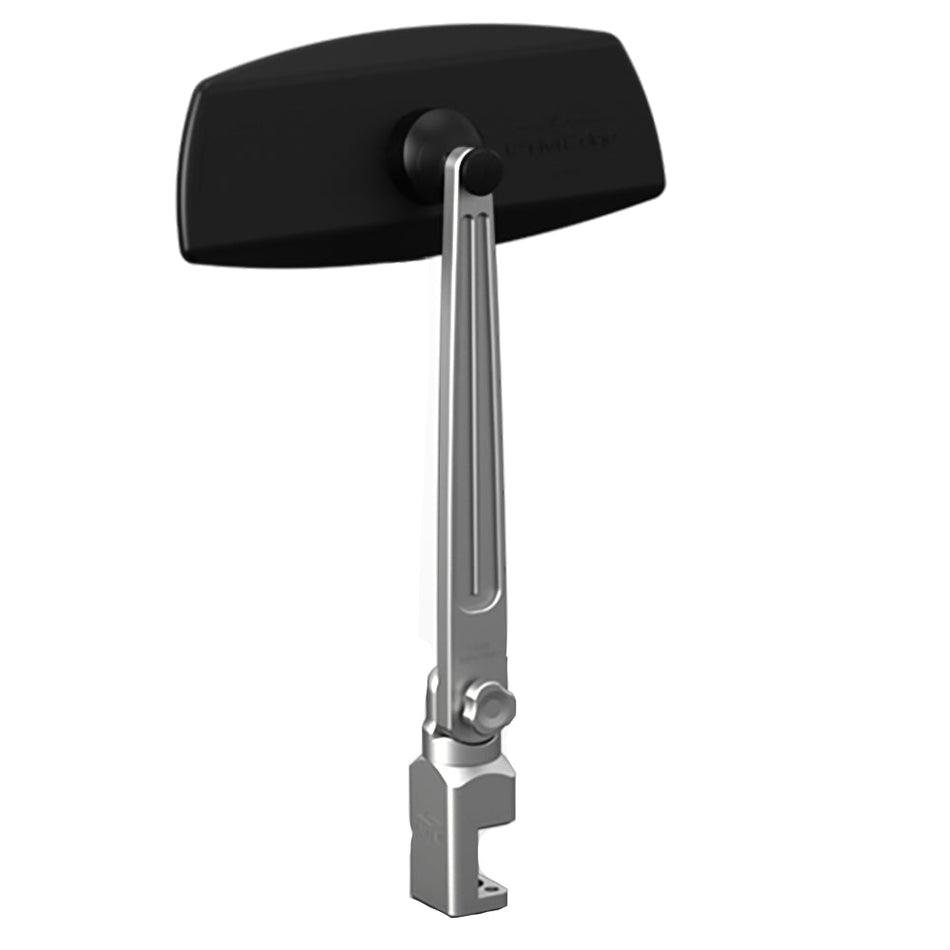 PTM Edge Pontoon Mirror/Bracket Kit w/VR - 100 Pro & PCX - 200 (Silver) - Get Tight Gear