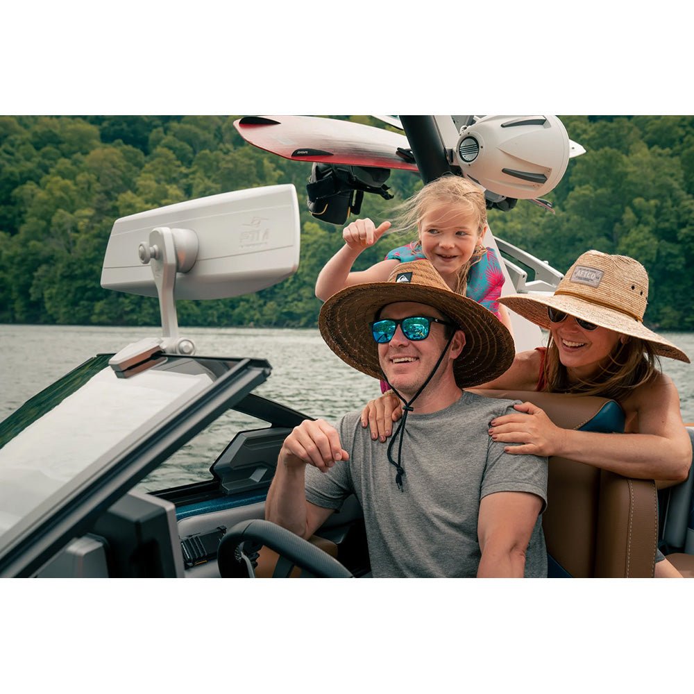 PTM Edge VR - 140 Elite Mirror - 6 x 20 - 140 Degree View - Black - Get Tight Gear