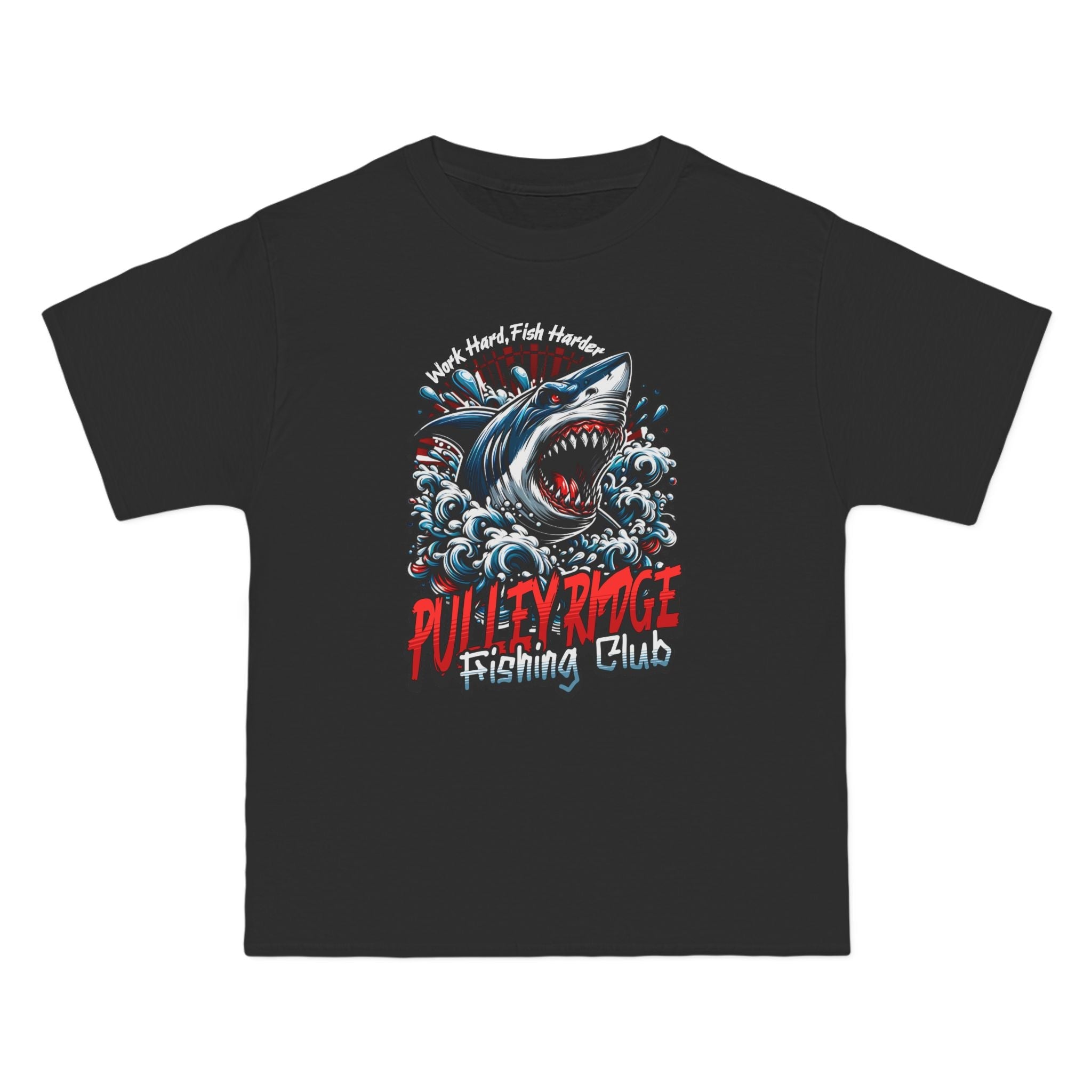 Pulley Ridge Fishing Club Shark T-Shirt for Fishing Enthusiasts - Get Tight Gear